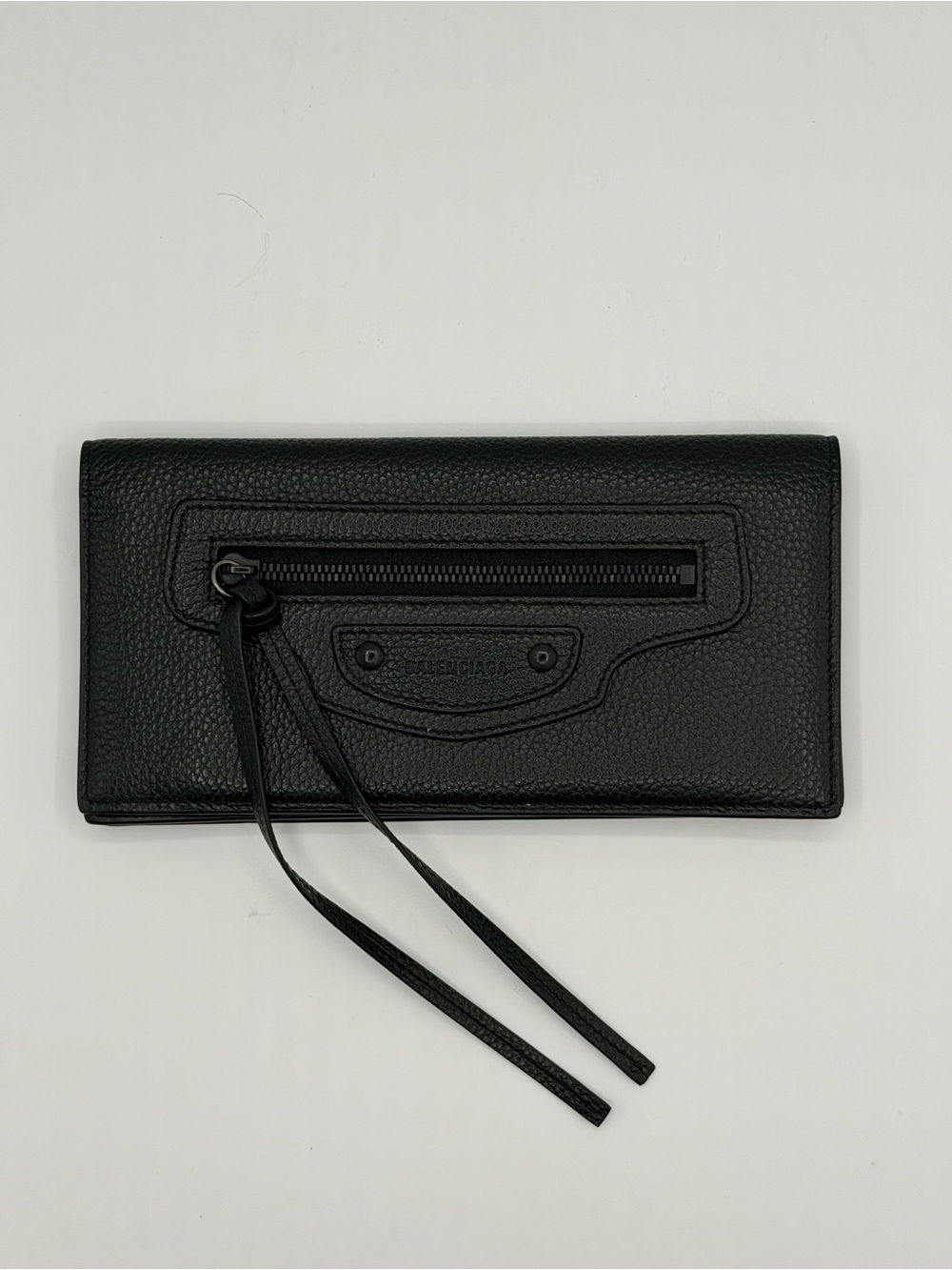 Balenciaga Mono Style Continental Long Wallet